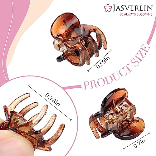 JASVERLIN Small Hair Claw Clips - Image 2