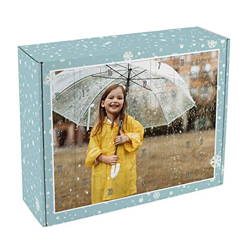 Herz & Heim® Foto-Adventskalender zum Befüllen mit Ihrem Lieblingsbild -...