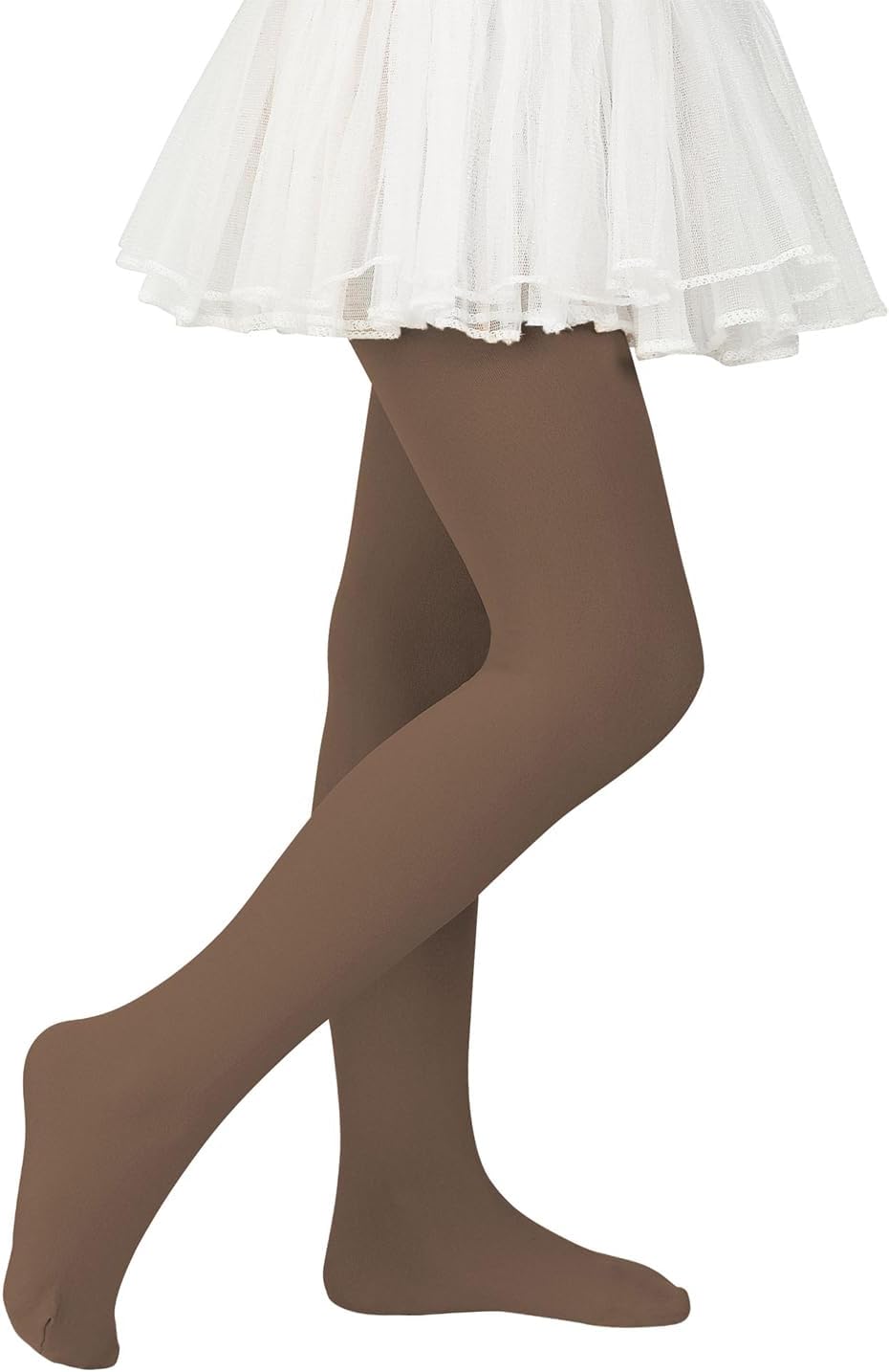 Century Star Girls Ballet Tights Toddler-Super Soft Footed Dance Tights for Kids