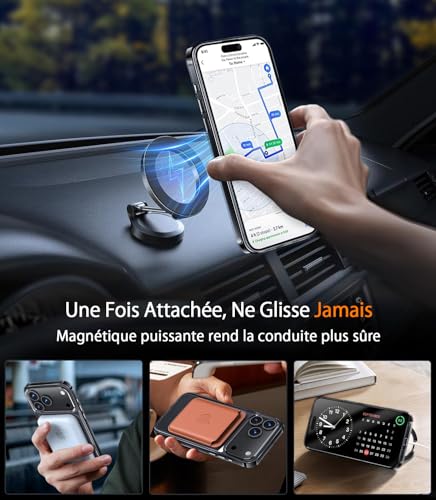 Coque iPhone 17 Pro antichoc résout les chutes et stabilise MagSafe