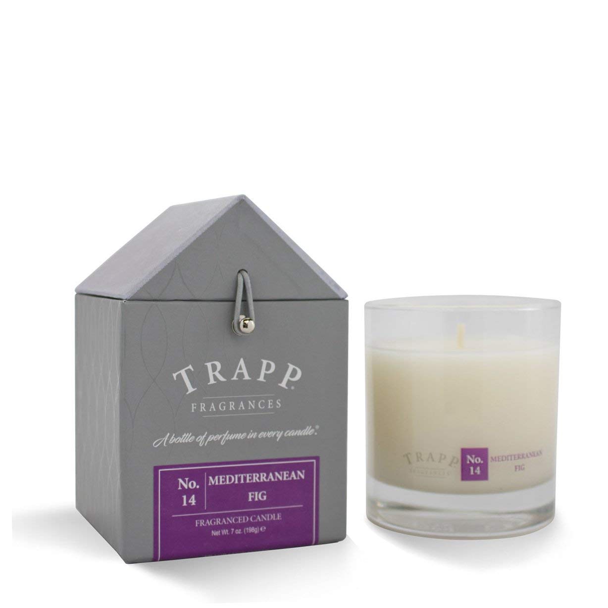 Trapp Signature Home Collection No. 14 Mediterranean Fig Poured Scented Candle, 7-Ounce