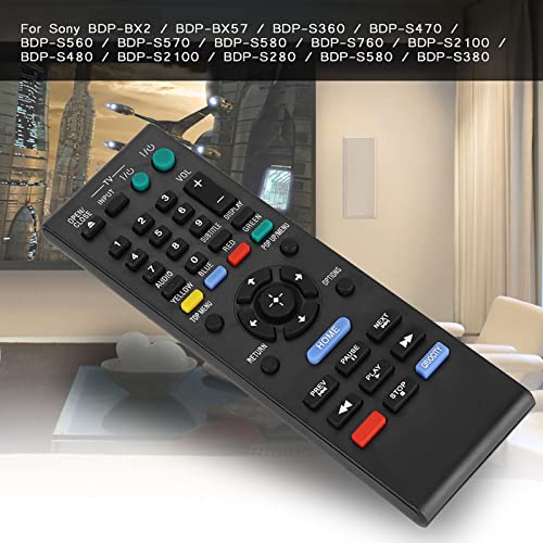 RMT-B115A Replacement Remote Control for BDP-BX2/ BDP-BX57/ BDP-S360/ BDP-S470/ BDP-S560/ BDP-S570/ BDP-S580/ BDP-S760/ BDP-S2100/ BDP-S480/ BDP-S2100/ BDP -S280/ BDP-S380 - Image 3
