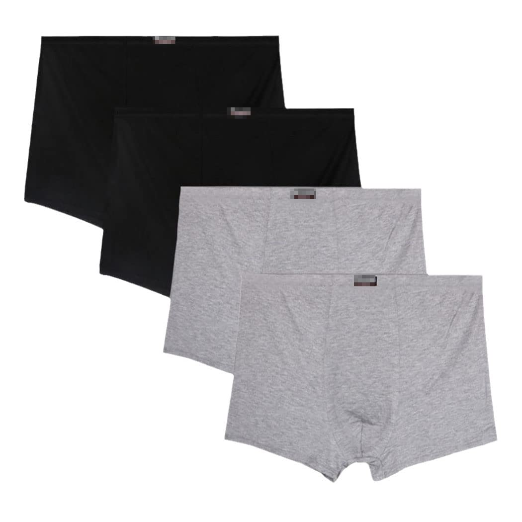 keusyoi 4 Pz/lotto Oversize Degli Uomini Boxer Pantaloncini Mens Mutandine Uomo Underwer Mutandine Uomo Underwer Boxer