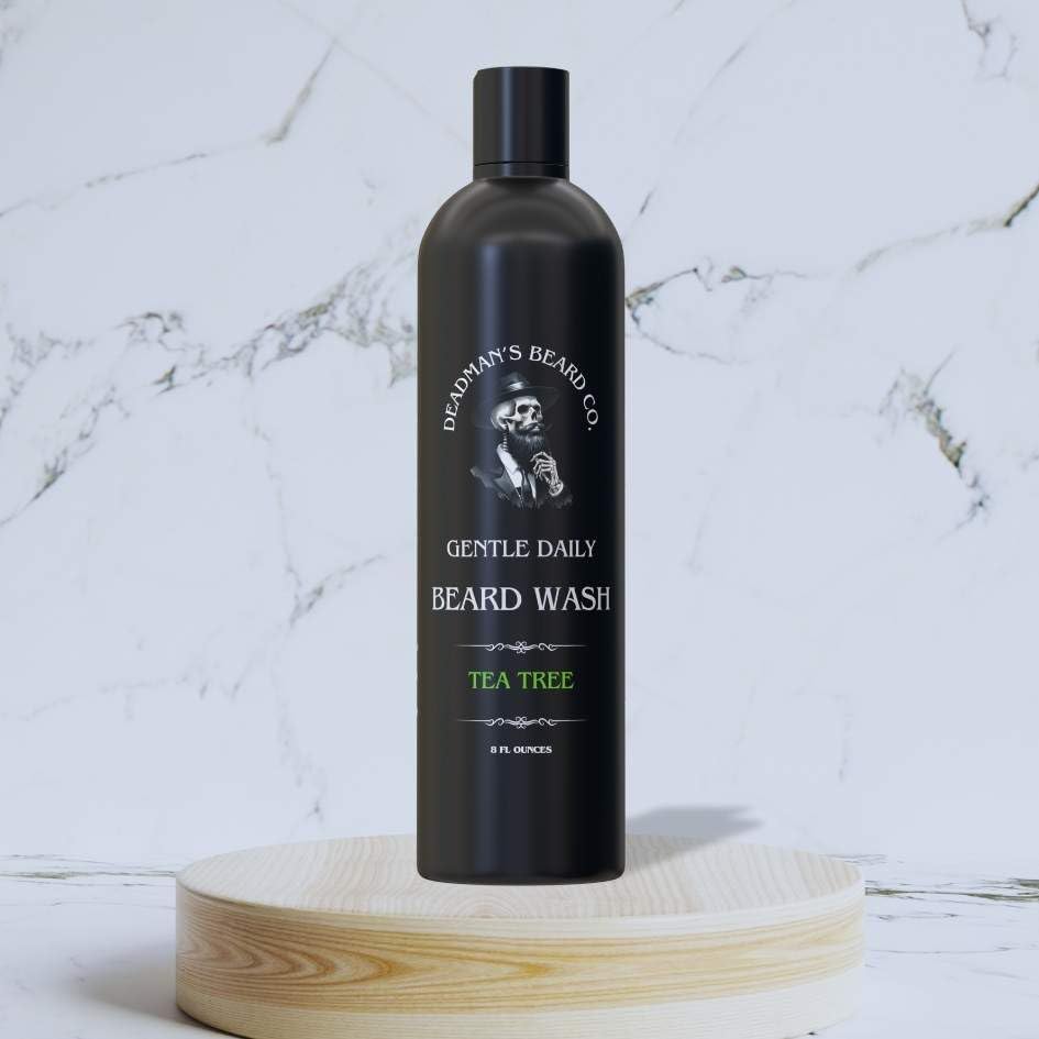 Miniatura 2 de Deadman's Premium - Lavado de barba suave y sin pelar, a base de plantas y totalmente natural, aroma de árbol de té