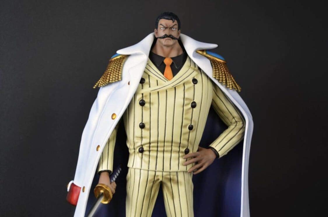 Amazon Co Jp ワンピース フィギュア 海軍中将 ステンレス 一品物 ホビー 通販