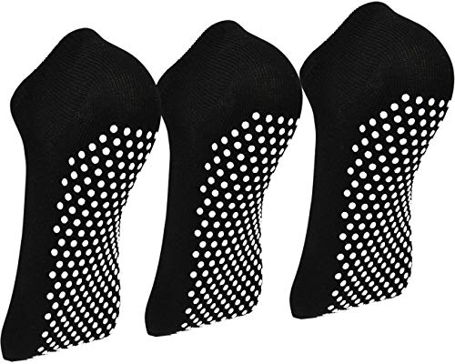 CARIKAIEN Non Skid Slip Sticky Grippers Socks Pilates Ballet Barre Yoga Socks