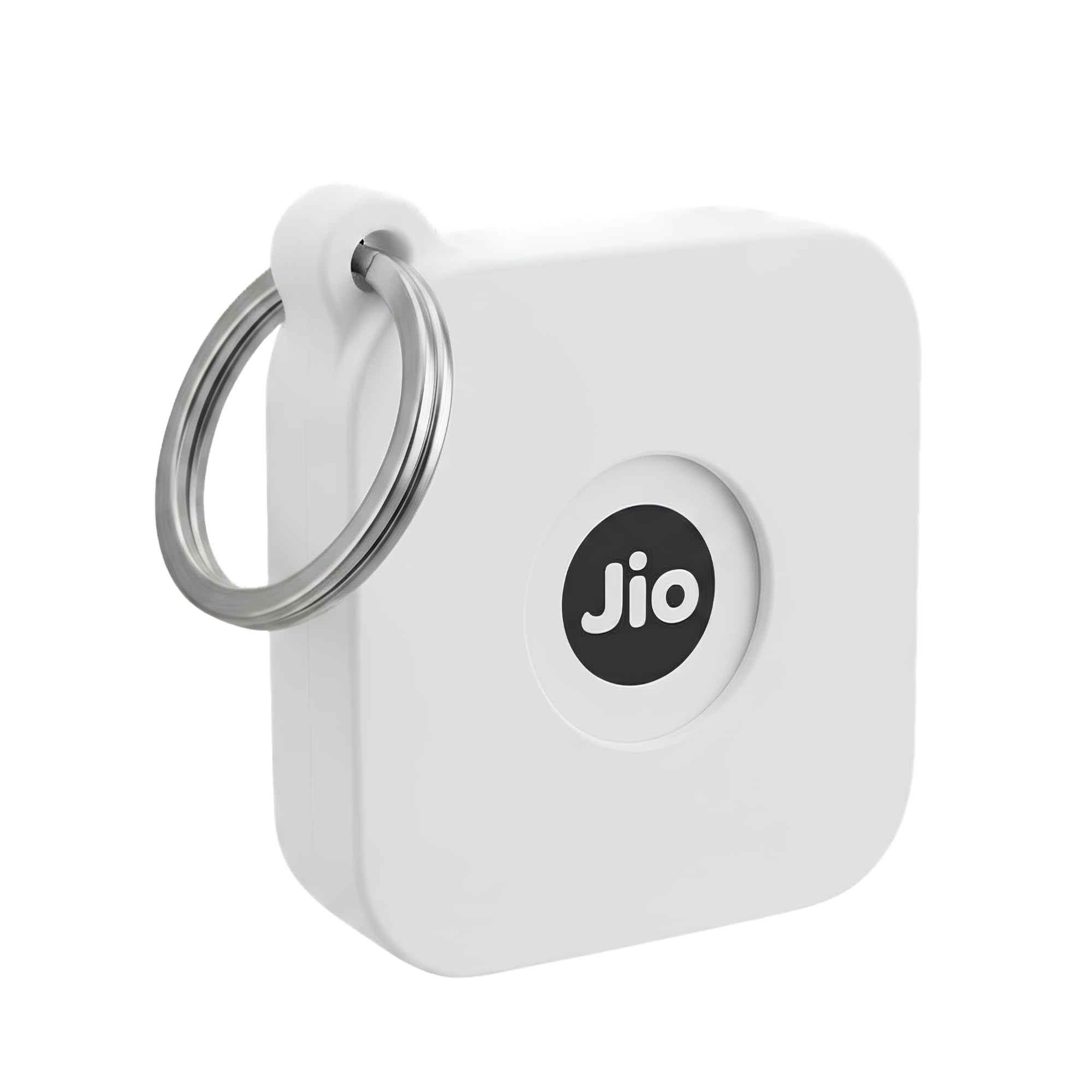Case for JioTag with Keychain Ring, Protective Holder Cover for Jio Tag Tracker, Anti-Lost & Shockproof Accessory for Keys, Luggage, Pets, and Backpacks (3, White)-image-25