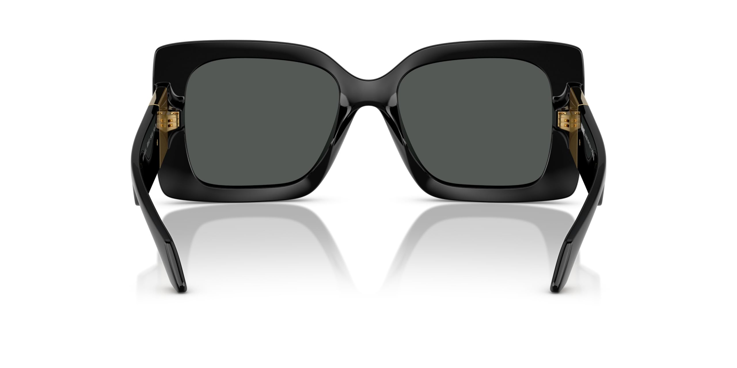 Versace Occhiali da sole da donna, montatura rubino scuro, lenti grigio scuro, 54 mm
