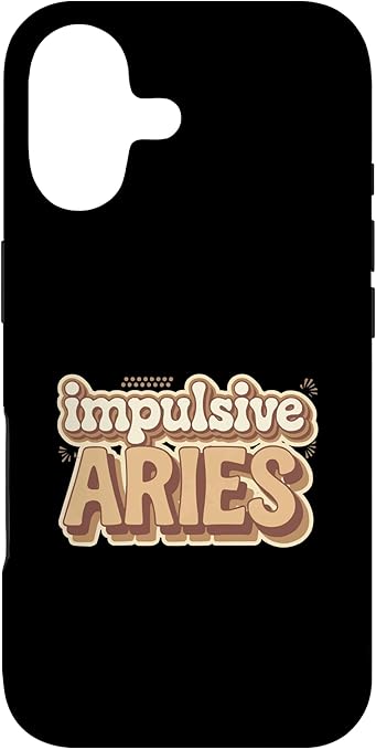 Aries Zodiac Sign Star Astrology Birthday Horoscope Case for iPhone 17
