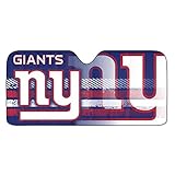 FANMATS NFL New York Giants Universal Auto Shade, Large, Blue (681620801200), One Size