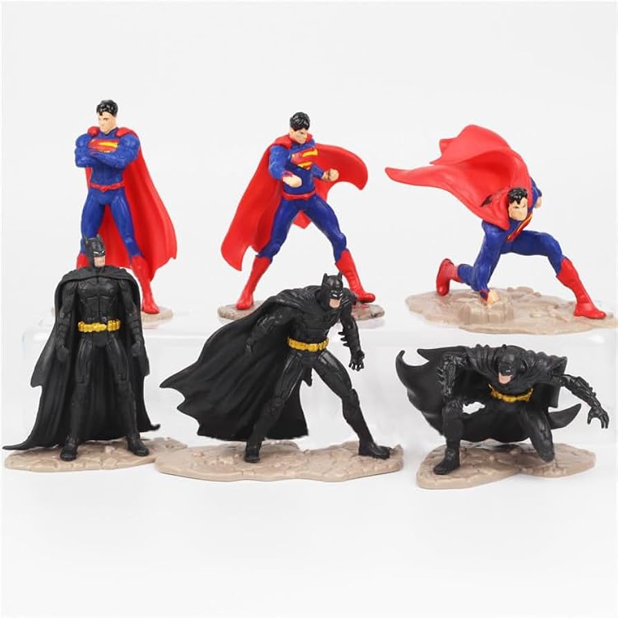 スパイダーマン スーパーマン バットマン フィギュア 3体セット Amazon.co.jp: バットマン スーパーマン ケーキトッパー 装飾品