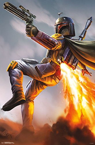 Trends International Star Wars Boba Fett Wall Poster 22.375" X 34"