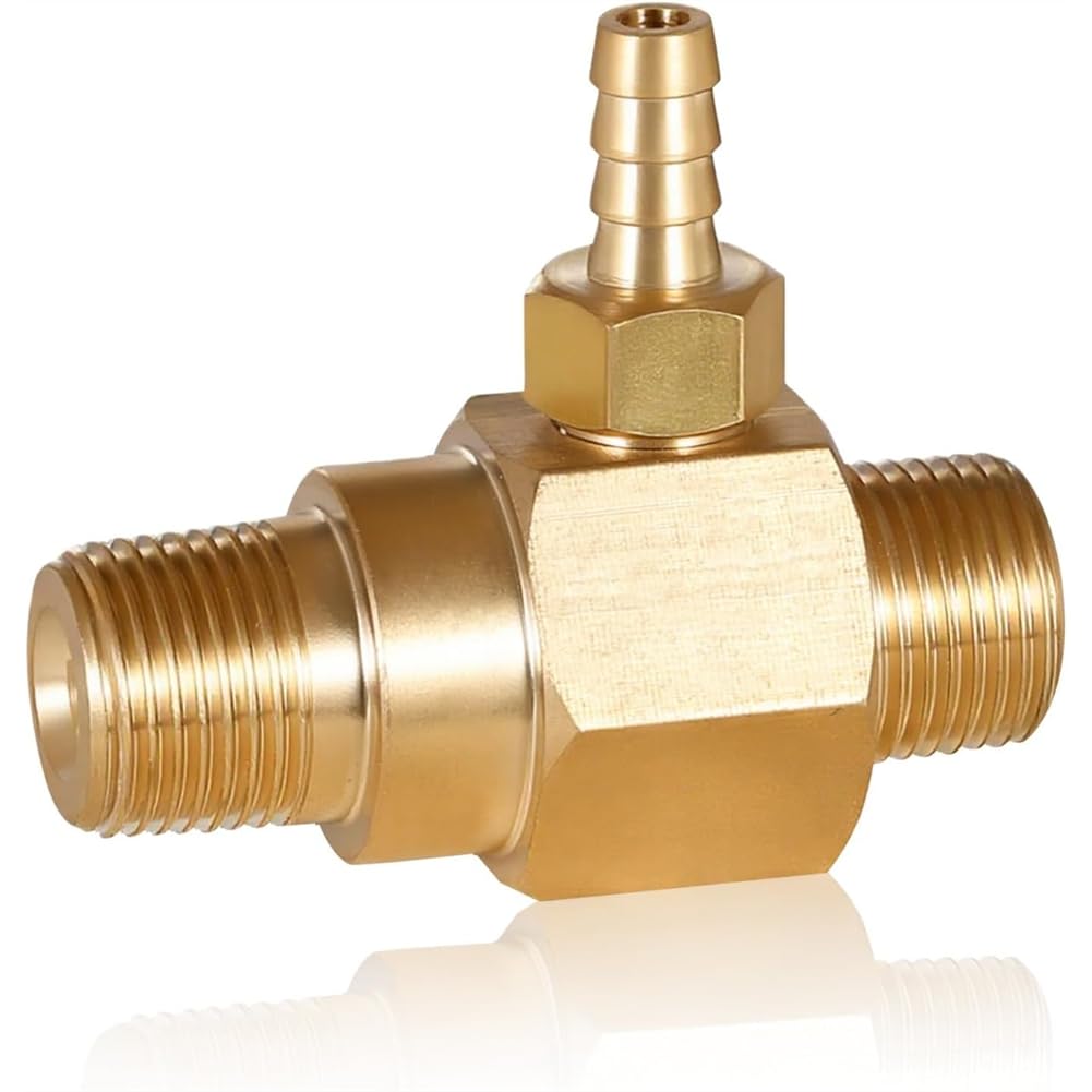 FEETER Pressure Washer for General Pump 100775 3-5 Gpm Chemical Injector Soap Injector Downstream Injector 3/8" Power Washer