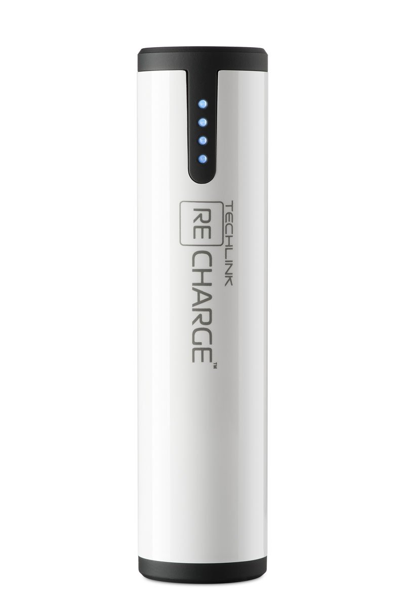 Techlink RC2600 Recharge USB Powerbank - White