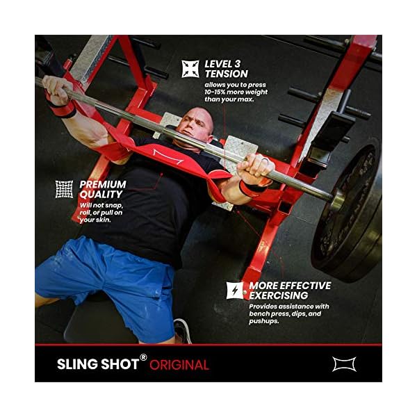 Sling Shot Mark Bell Original Exercise Resistance Band for Men and Women (Level 3) - Image 2