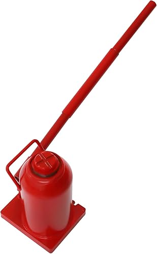 Miniatura 4 de Gato de botella soldado hidráulico de 30 toneladas (66,138 libras) de capacidad para reparación de automóviles y elevación de casa, rojo