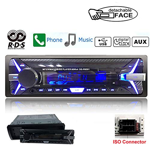 VIGORSTRENG FM AM TF / USBC_bVBluetoothO\ȃpl1 DinJ[MP3v[[J[XeII[fBIWIRDS + Aux-In 12V 3.5 "