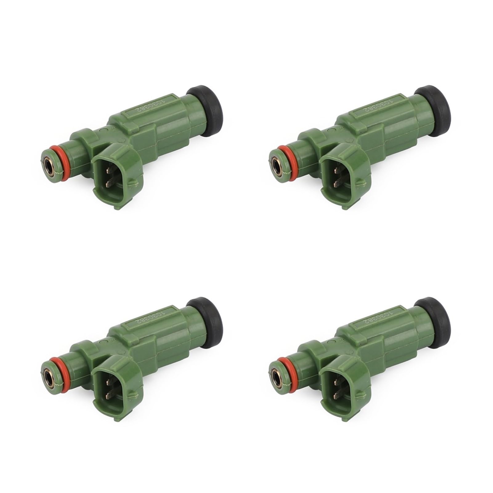 Baoquan One Color Car Fuel Injectors 4Pc Fuel Injectors For Lancer 2.0L L4 2004-2007 Hdb250