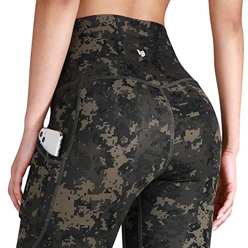 image for ODODOS Women's Out Pockets High Waisted Pattern Yoga Pants, Workout Sp