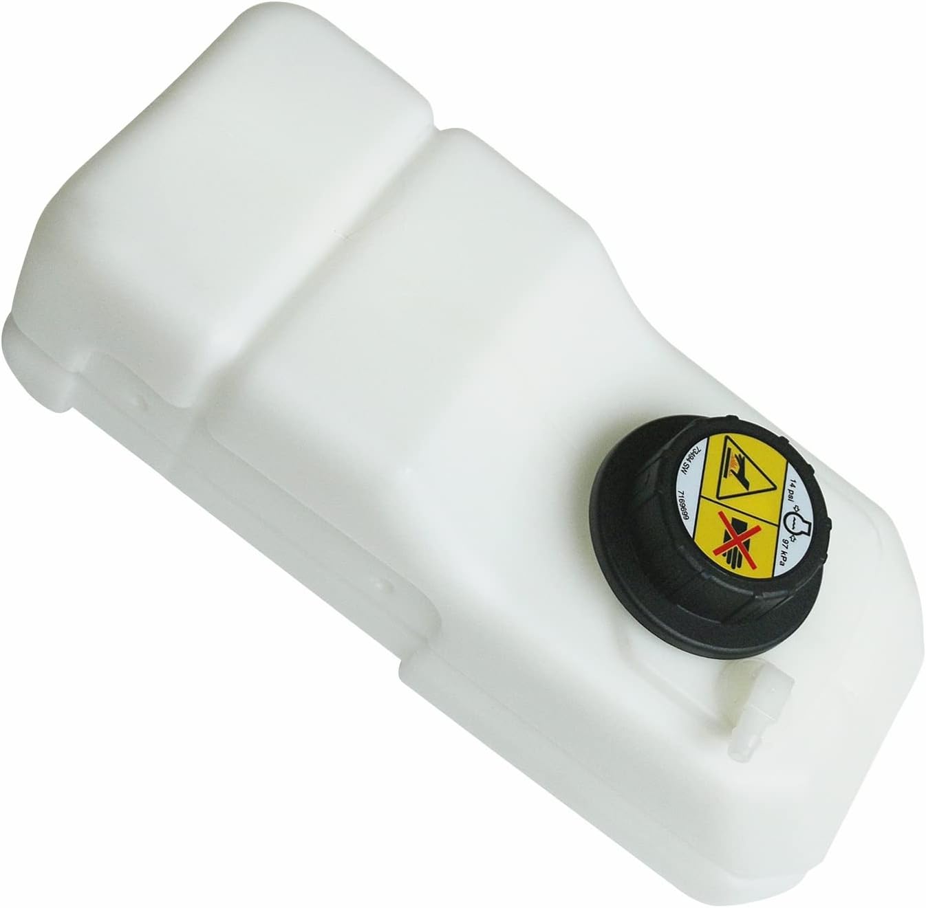 Engine Coolant Tank Water Radiator Reservoir Expansion 6736379 for Bobcat Skid Steer Loader S130 T140 T35105 T35105L T35105S T35105SL T35140S T36120SL T40140 T40180 TL358 TL360