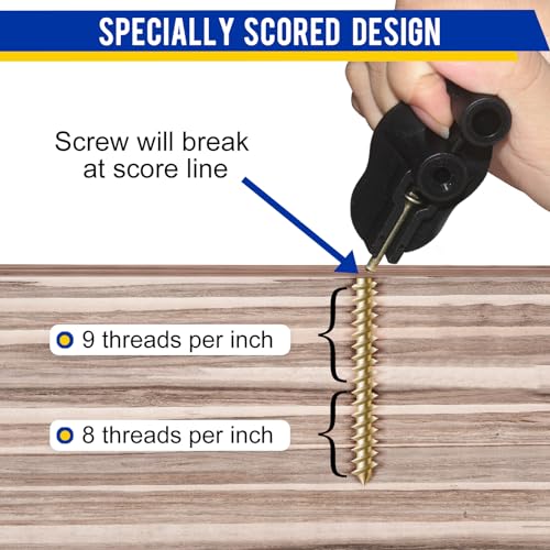 Floor Repair Kit, Floor Fix Screws, 250 Pack Noisy Floor Fix Screws Eliminate