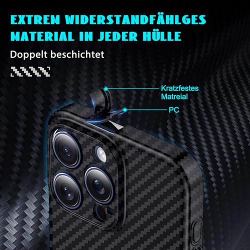 Coque carbone iPhone 13 Pro Max pour usage quotidien et MagSafe - 6