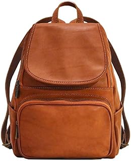 Livorno Full Grain Leather Backpack Knapsack