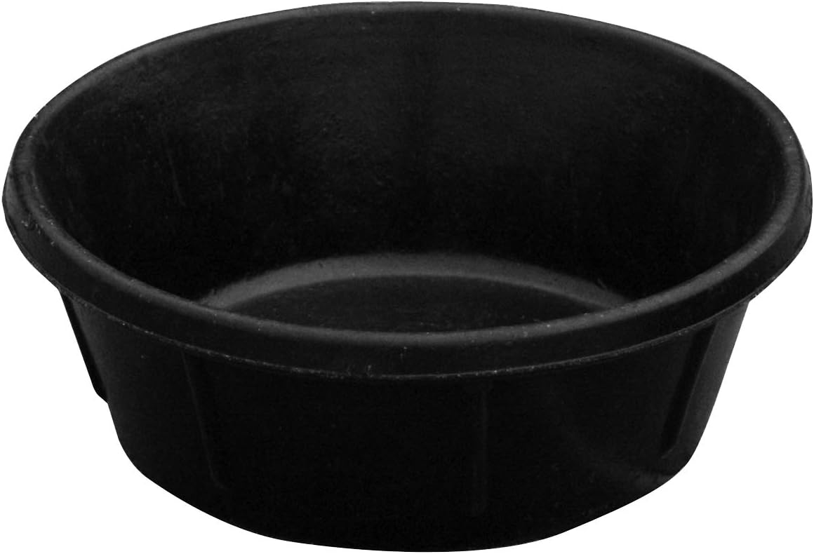 DoubleTuf Rubber Pan (Black) Heavy Duty Rubber Utility