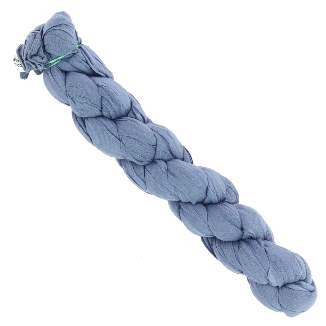 Chèche. DAKAR, Coton. Bleu de guède - Uni -