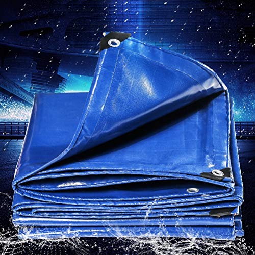 Toldo techo pushpull antilluvia de lonas OKUOKA protector solar espesar azul 8