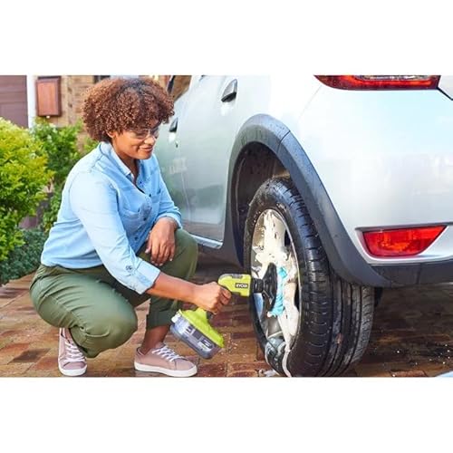 ONE+ draadloze compacte elektrische schrobmachine (kale gereedschap), groen - Afbeelding 5