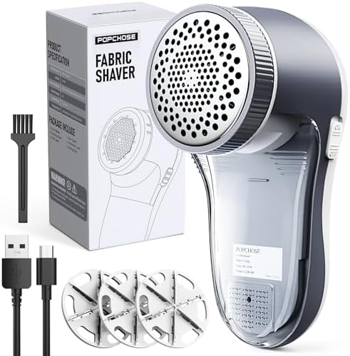 POPCHOSE Lint Remover, Bobble Remover for Clothes, Rechargeable F...