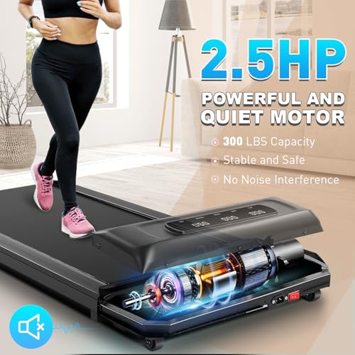 Caminadora Smart Walking Pad portátil 2.5 hp y 300 lb miniatura 3