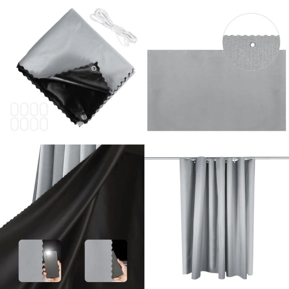 XGOPTS Students Dormitory Bunk Blackout Bed Curtain - Image 4
