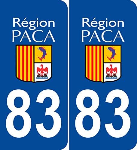 Autocollant Résistant Karcher Autocollant Loiret 45 Pour Plaque Immatriculation - Lot De 4 - Vinyle Résistant - Garantie 7 Ans Autocollants Plaque 45