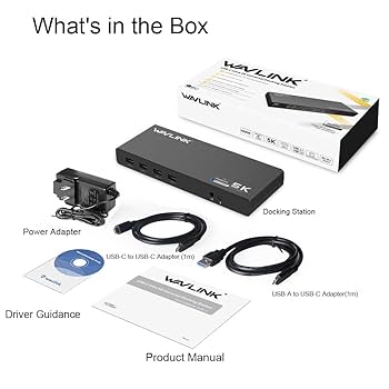Amazon.com: WAVLINK Pro Dual 4K@60Hz Universal Docking