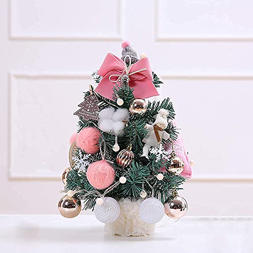 Árbol de Navidad para espacios pequeños que soluciona la falta de sitio en tu oficina