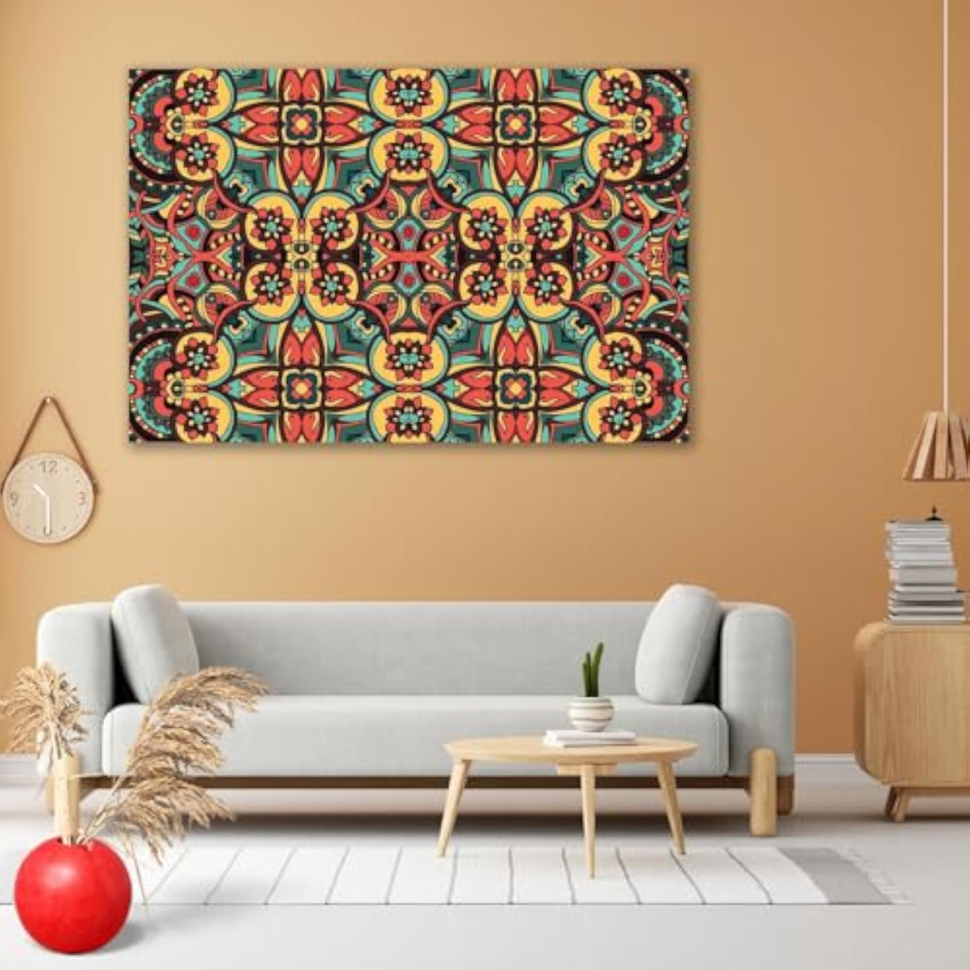 Traditional Motif Elements D4 Vinyl Wall Sticker
