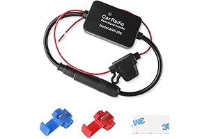 Hidden Car Antenna Booster Amplifier Strengthen 25db Signal Boost