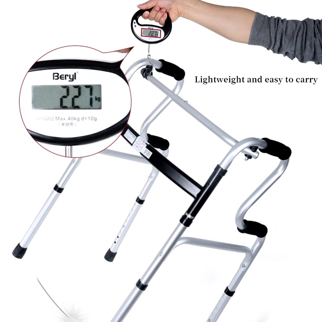 Rollator, składany, standardowy chodzik, lekki chodzik pomocniczy, rollator dla seniorów, pomoc w chodzeniu