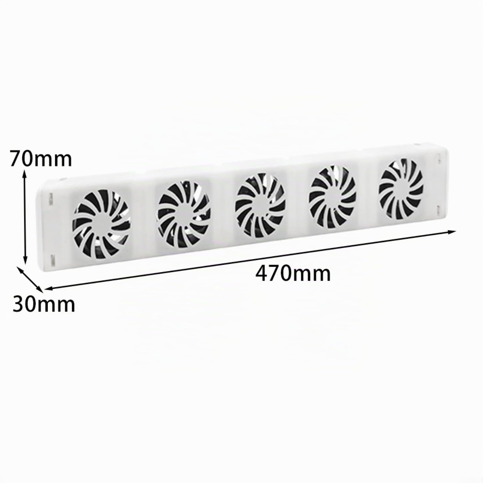 HpLive Ventilatore Radiatore Per Termoriscaldatori E Radiatori,5 Ventilatori Di Raffreddamento Intelligente Per Riscaldamento Camino Raffreddamento Ventilazione Per Risparmiare Energia E Costi Di