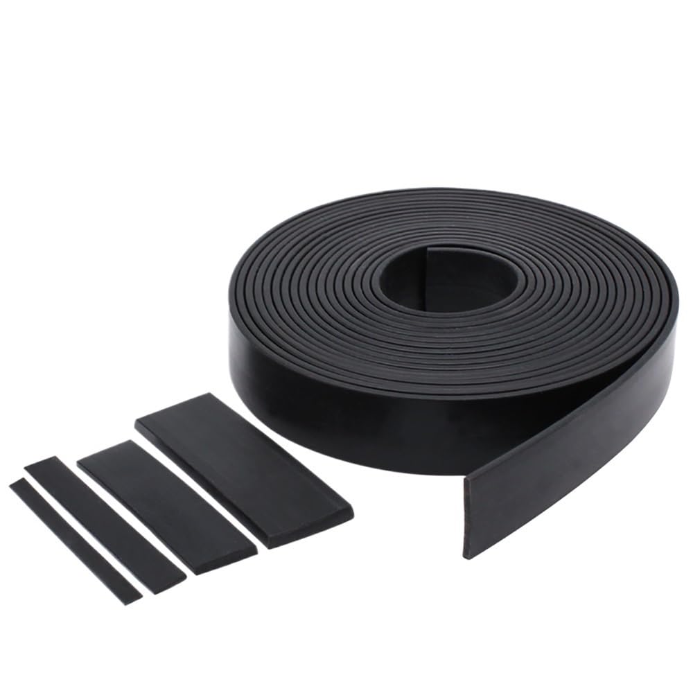 1 Meter Wit Siliconen Rubberen Afdichting Strip Breedte 10/15/20/30/40/50mm Dik 2/3/5mm Antislip Demper Afdichting Pakking Hittebestendig (Color : 1 Meter, Size : Width 20mm Thick 2mm