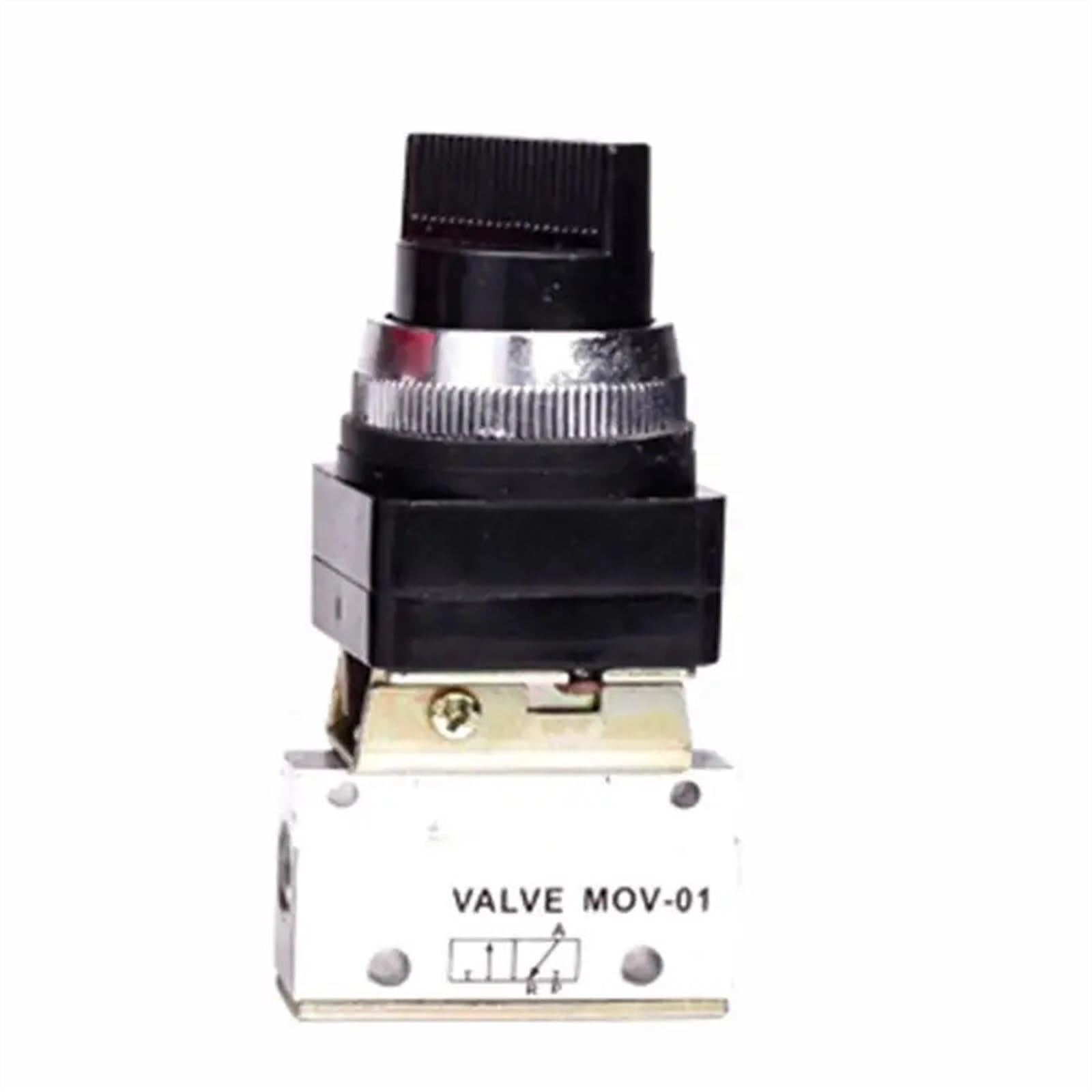 Válvula mecánica MOV-01 con selector rotativo de 3 vías para control de aire estable