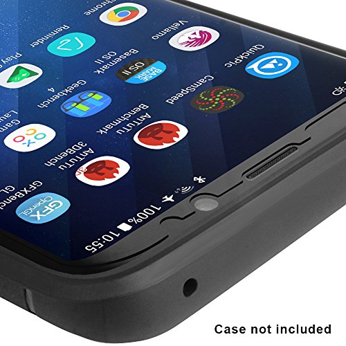 Skinomi TechSkin [2-Pack] (Case Compatible) Clear Screen Protector for Samsung Galaxy S9 Anti-Bubble HD TPU Film - Thumbnail 4