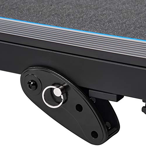 Image of Electric Motorized Treadmill with Audio Speakers, Max. 10 MPH and Incline for Home Gym