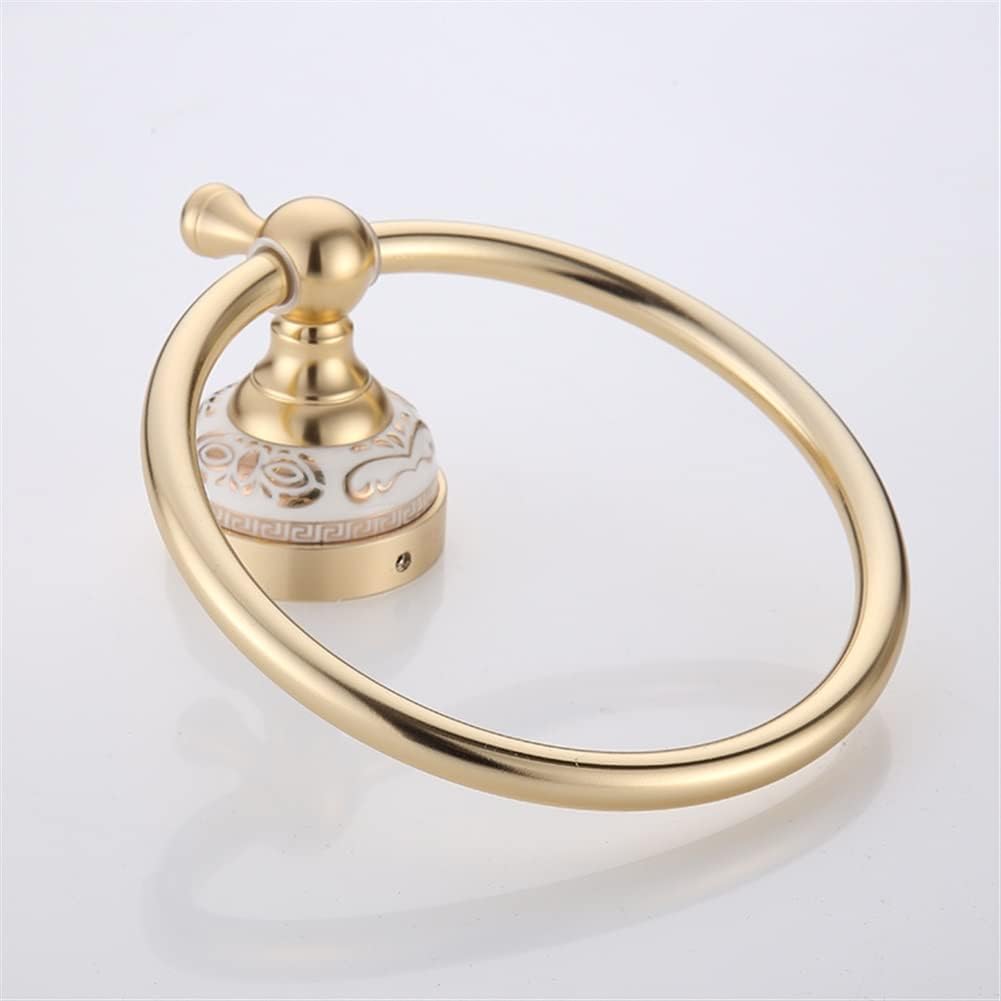 LSLYTQ Towel Rings, Luxury Gold Towel Ring Towel Holder, Bath Towel Bar, Bathroom Accessories, Home Decoration