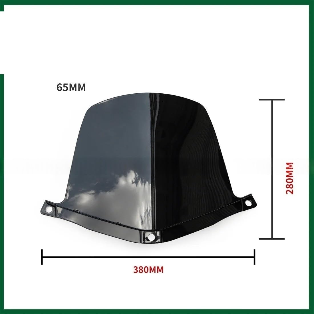Parabrezza Parabrezza per moto, deflettore anteriore per Beverly 250 125 2005-2008 BV250 BV 2006 2007