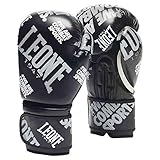 LEONE 1947 W.A.C.S. Boxhandschuhe, Schwarz, 14oz