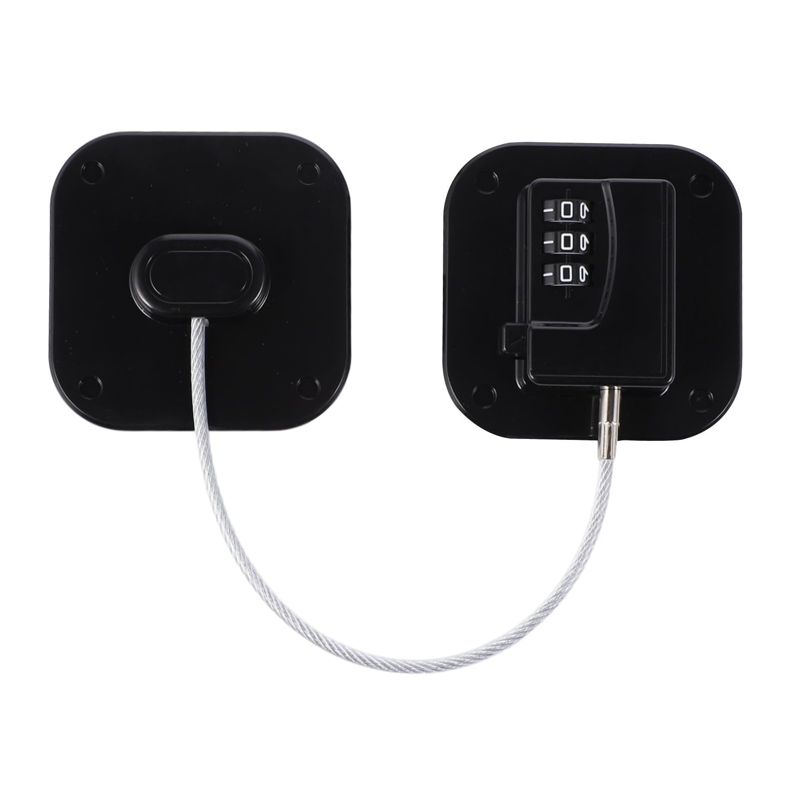Ciieeo Serratura di Sicurezza per Frigorifero e Cassetto Password Digitale Blocco Adesivo senza Fori Resistente al Calore per e Superfici Lisce come Vetro e Piastrelle