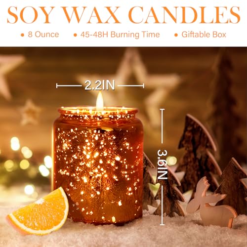 Diteryy DITERYY-11 Orange Aromatherapy Candle Soy Candles thumb #3